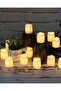SHYMERY Flameless Votive Candles, Pack of 24, Battery Operated LED Tea Lights (Warm White) - 6