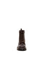 Genuine Leather Thick Sole Lace-Up Women's Boots - 6