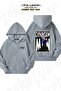 Unisex Chainsaw Man Denji Anime Printed Oversized Back Printed Zippered Hooded Cardigan
