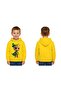 سويت شيرت للأطفال من الجنسين من Groot مطبوع بغطاء رأس 3 Threaded