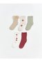 Floral Baby Girl Socks 5-Pack (W5)