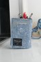 Unisex Denim Leather Wallet – Premium Quality Aluminum Mechanism, Card Holder for Women & Men - 9