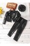 Artificial Leather 3-Piece Combination New Season Style Stylish Design