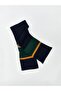 Striped Embroidered Men's Scarf (W5) - 2