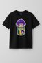 Kpop Demon Hunters Huntrix Zoey Short Sleeve Printed Girls' T-Shirt (4-13 Years)