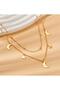 Stainless Steel Trend Exquisite Stylish Design Women Charm Necklace - 2