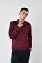 Men's Polo Neck Zippered Mercerized Knitwear - 2