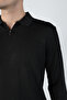 Men's Polo Neck Zippered Mercerized Knitwear - 3