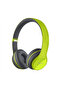 Casti wireless P47 Verde cu bluetooth microfon - 5