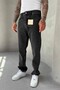 Men's Baggy Fit Smoked Denim Jean Trousers Ke-712