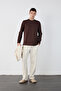 Regular Stretchy Modal Fabric Men's Sweatshirt - 2