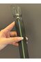 24X3 cm Colorful Threaded Zipper Green - 4