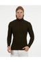 Men's Black Turtleneck Knitwear Turtleneck Sweater Stylish and Warm Winter Style Cotton Knitwear Turtleneck Sweater