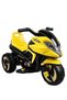 - Kids Ride On Electric Bike Toy With Light - Yellow