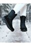 DURABLE NON-SLIP SOLE WATERPROOF ORTHOPEDIC STRETCHY ZIPPERED WOMEN'S EVERYDAY SNOW BOOTS - 2