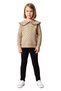 Delicate Collar Detailed Girls' Knitted Set Comfort and Style in One Quality Stylish Comfortable - 4