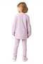 Girls' Textured Knitted Crew Neck Sweatshirt and Sweatpants Set High Quality Stylish Comfortable - 6