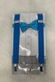 Woorage Boy's Bow Tie Suspender Set 01101 Cobalt - 2