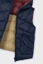 Boy 4-9 Years Old Double-Sided Hooded Vest Navy Blue - 7