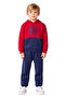 Boy's Hooded Cotton Regular Fit Tracksuit Set Quality Stylish Comfortable Casual - 4