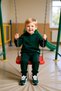 Boys' Hooded Sweatshirt and Sweatpants Two-Piece Set Comfortable Casual Wear Good Quality - 3