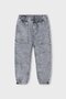 Boy's Denim Jogger Pants Gray, Ages 4-9 - 3