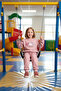 Cute Panda Patterned Girls' Knitted Tracksuit Set High Quality Stylish Comfortable Casual - 3
