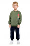 Boys' Cotton Knitted Crew Neck Regular Fit Sweatshirt and Sweatpants Set Quality Stylish - 4