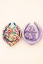 4 Pieces Quality 2 Crown 2 Donut Rubber Band Set Women's Hair Accessory
