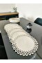 Jute, American Service Set, 6 Plates, 1 Bread Basket, Plate Mat, Plate Set, Modern Lux Presentation - 3