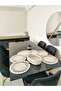 Jute, American Service Set, 6-Supla, 1-Bread Basket, Plate Base, Supla Set, Modern Lux Presentation - 4