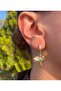 Blue Stone Detailed Bird Earrings - 3
