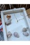 Steel Sea Shell Figured Necklace - 3