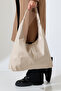 Beige Leather Women's Shoulder Bag – Stylish, Spacious, and Suitable for Everyday Use - 7