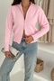 Basic Double Zipper Detailed Mock Neck Knitwear Cardigan Aw25Hi0054 - 4