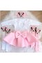 Girl's Pink Figure Set with Pink Skirt (White Socks Included in the Set)