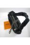 Black Furry Plush Women's Shoulder Bag - 3