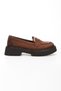 Thick Sole Moccasin Loafer Casual Shoes - 4