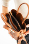 Tn-209 Women's Shoulder Bag Handbag Crossbody Bag Bordo - 4