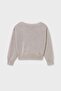 Girl Child 10-18 Years Thin m Transitional Knitwear 6349 Beige - 3