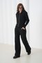 Hooded Lace Detailed Premium Yarn Knitwear Bottom-Top Set Aw25Au0027 - 4