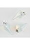 Nrzsnt Moonstone Pandul Natural Stone Necklace (10251) Tip-Light Blue - 3