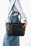 Faux Leather Women's Shoulder Bag 35*28 cm Crossbody Messenger Bag Multi-Pocket Vegan Leather Handbag - 3