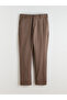 Brown Standard Fit Gabardine Men's Chino Pants - 7