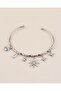 Asterin Adjustable Star Charm Clamp Bracelet