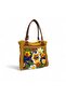 Crochet Knitted Flower Detailed Shoulder Bag, Handmade Custom Design Bag