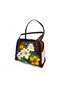 Crochet Knitted Flower Detailed Shoulder Bag, Handmade Custom Design Bag