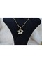 Clover Themed Gold Steel Necklace - 5
