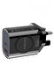 45W Power Adapter Duo, Dual USB-C & USB-A Ports, PD & QC Super Fast Charging - Black - 5