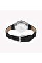 Women's Black Leather Watch, Silver Dial | ES1L276L1015 - 3